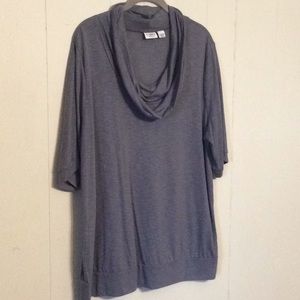 Cato 22-24W cowl neck top